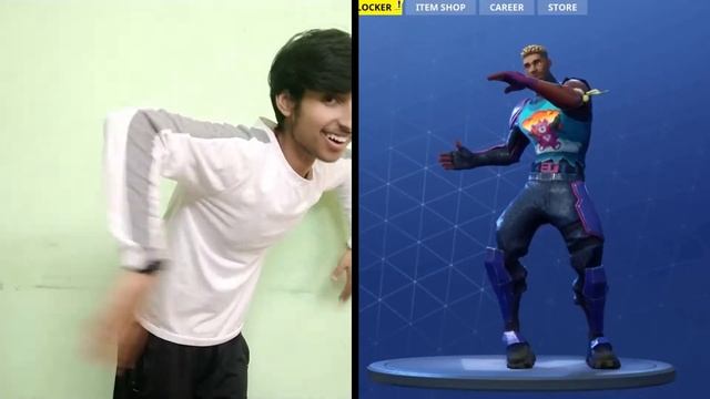 Fortnite Dance Challenge смотреть онлайн