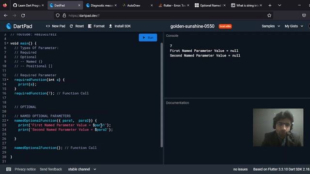 Named Parameters VS Positional Parameters in Flutter | Dart Tutorial #21 смотреть онлайн