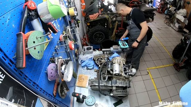 Ремонт мотора Stels 500 (часть 2)