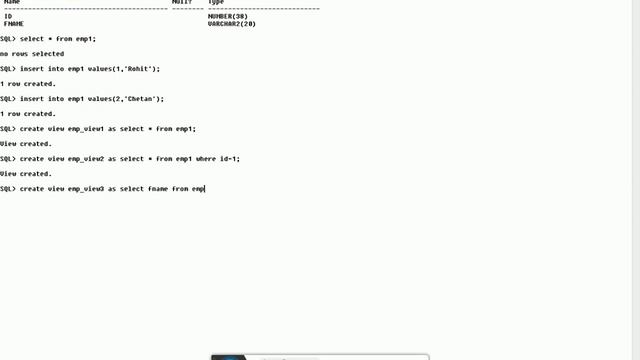 ORACLE PL SQL PROGRAMMING VIEW CREATION, USE AND DROP VIEW смотреть онлайн