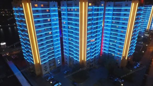 Ночная архитектурная подсветка смотреть онлайн