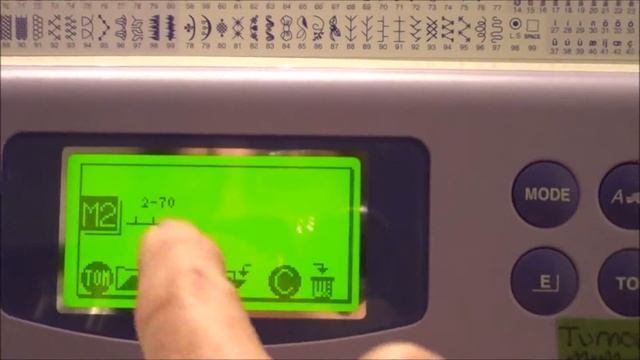 How to program Janome for mirror (reverse) Blanket stitch for binding смотреть онлайн