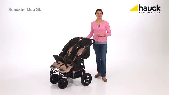 Детская коляска для двойни Hauck Group Roadster Duo SL смотреть онлайн