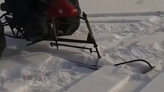 самодельный снегоход смотреть онлайн