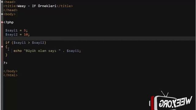 PHP IF Koşulu смотреть онлайн