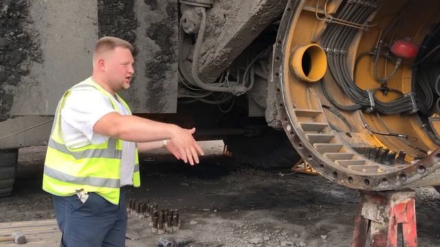 Демонтаж РМК К/С БелАЗ 75306 смотреть онлайн