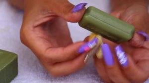 ASMR Soap Olive Satisfying Tapping Triggers | АСМР Резка твердого МЫЛА Таппинг 100% МУРАШКИ