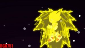 Fleetway Sonic Vs Nightmare Bendy || (Stick Nodes)