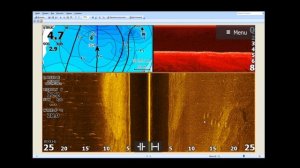 Смотрим и разбираем скриншоты с Lowrance 9 Elite FS! Часть 1.