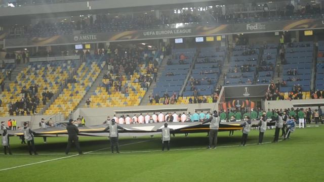 Гимн UEFA Europa League - Шахтер - Коньяспор 24.11.2016 смотреть онлайн