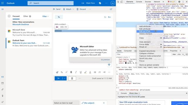 How To Embed HTML in Outlook Email | Outlook live & Microsoft 365 [2021] смотреть онлайн