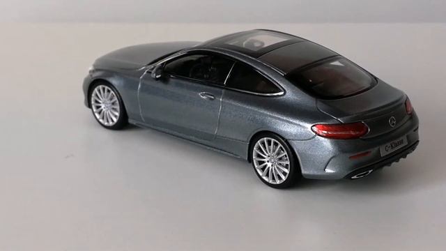 1/43 Mercedes Benz. №23 MB C-klasse Coupe (C205).
