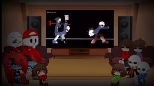 UNDERTALE & UNDERFELL REACT TO MURDER TIME TRIO PHASE 2 (ALTERNATIVE) [REQ]
