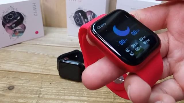 Водонепроницаемые, маленькие 38/40 мм, полноэкранные watch 5! Модель HW12 смотреть онлайн