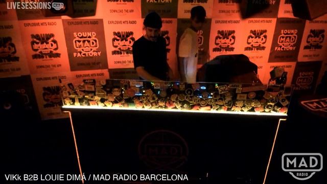 VIKk B2B LOUIE DIMA @ MAD RADIO BARCELONA смотреть онлайн