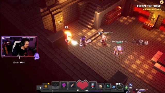 THE REDSTONE MONSTROSITY!? MINECRAFT DUNGEONS. BASICALLYIDOWRK, COURAGEJD, AND MOOSNUCKEL! EPISODE смотреть онлайн