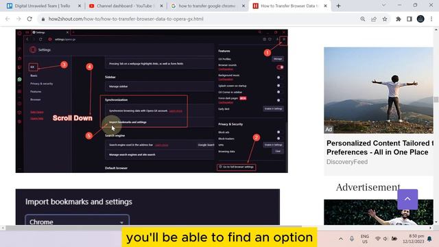 How To Transfer Google Chrome Data To Opera GX смотреть онлайн