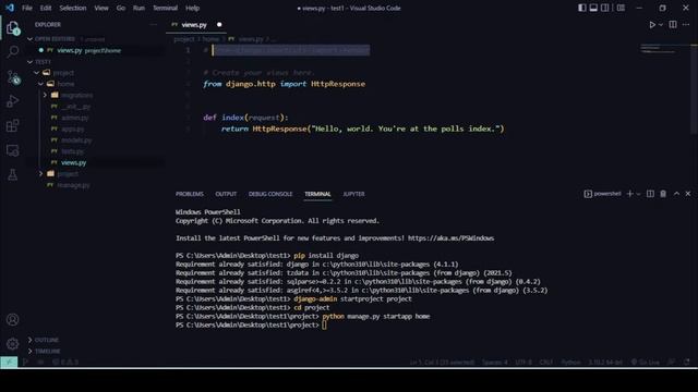 Django Hello World Made Easy 2022 ? смотреть онлайн