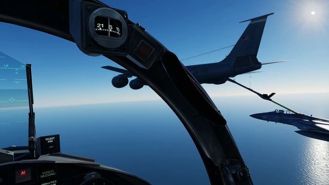 F-15C Eagle: Air to Air Refueling Tutorial | DCS WORLD смотреть онлайн