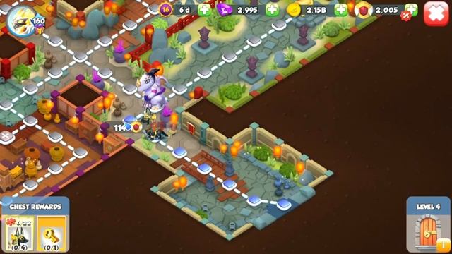 Where is the key in Level 4 ?-Opened 2 Chest | Dragon Mania legends | Divine Party A farewell | DML смотреть онлайн