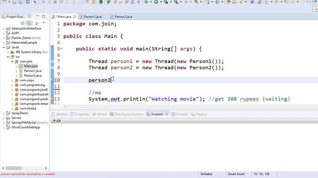 Multithreading in Java | Hindi | Join() Method Example Use in Real-Time Scenarios? | #02 смотреть онлайн