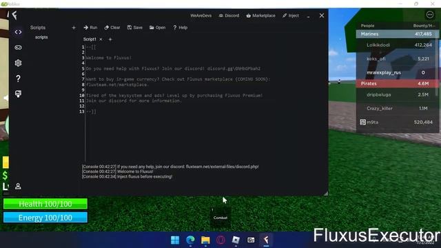 FREE ROBLOX EXECUTOR | FLUXUS EXPLOIT PC | NO KEY SCRIPT | FREE DOWNLOAD | NOVEMBER 2022 ROBLOX смотреть онлайн