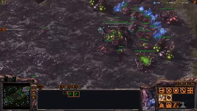 Starcraft 2 - The Terran Slow Push смотреть онлайн
