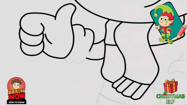 Как нарисовать Новогоднего ЭЛЬФА | Рисунок | How to draw Christmas ELF смотреть онлайн