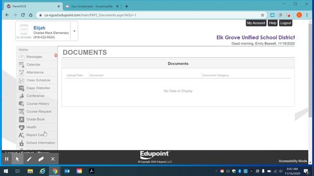 ParentVUE Report Card Preferences Desktop and Mobile 3 смотреть онлайн