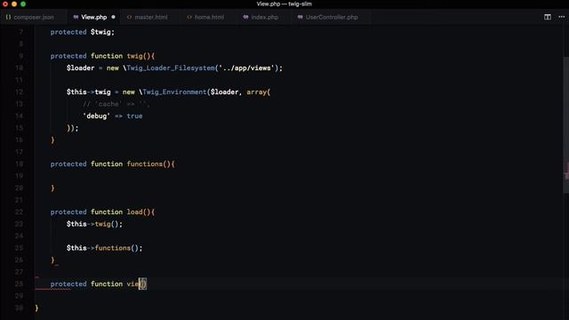 Twig com Slim Framework - Módulo01#07 - Fazendo o Twig funcionar смотреть онлайн