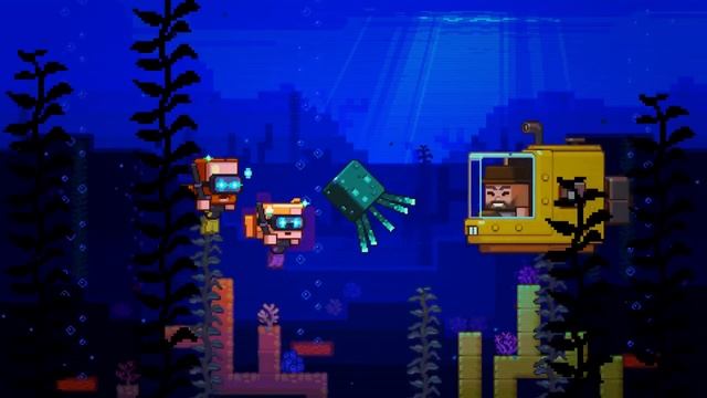 Minecraft Live: Vote for the Glow Squid! РУССКАЯ ОЗВУЧКА МАЙНКРАФТ ЛАЙФ смотреть онлайн