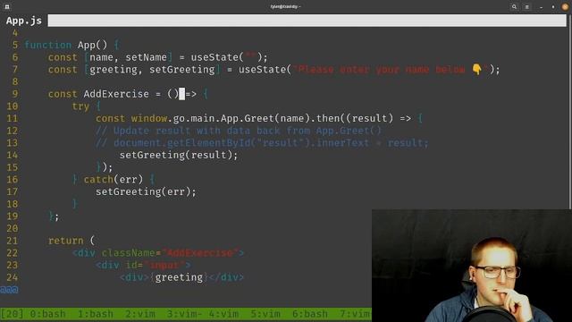 Building a workout tracker using Wails.app with React and Golang - Part 4 | Twitch Stream смотреть онлайн