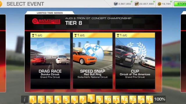 Audi E-tron GT Concept / Porsche Taycan Turbo S Championship Limited Time Series Overview
