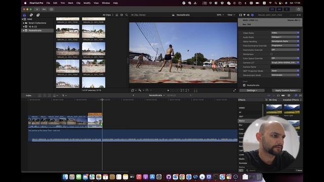 Обработка Apple ProRes RAW из Sony A7SIII FCPX