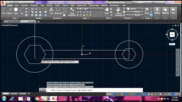 Autocad 2D practice смотреть онлайн
