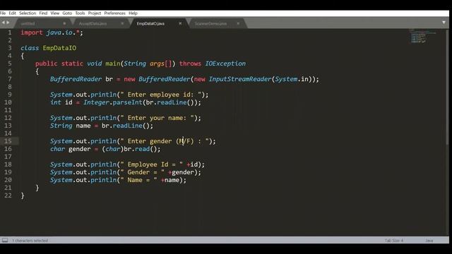 #12 Java IO Example смотреть онлайн