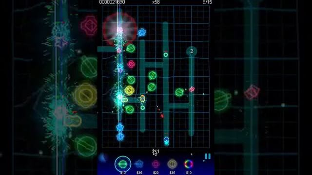 GeoDefense Wireless Game Gameplay - Destruction Video смотреть онлайн