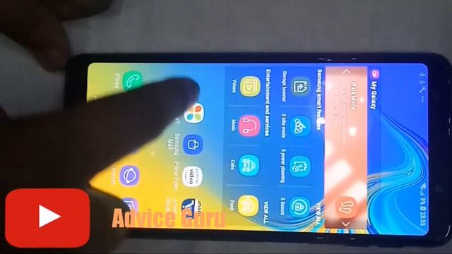 Samsung Galaxy A7 2018 demo triple camera monster??? смотреть онлайн