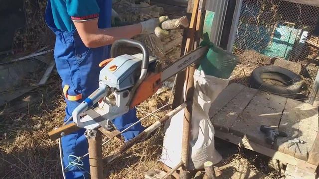 Подставка для бензопилы своими руками #станокдлябензопилы #своимируками #пила #дрова #мужчинам смотреть онлайн