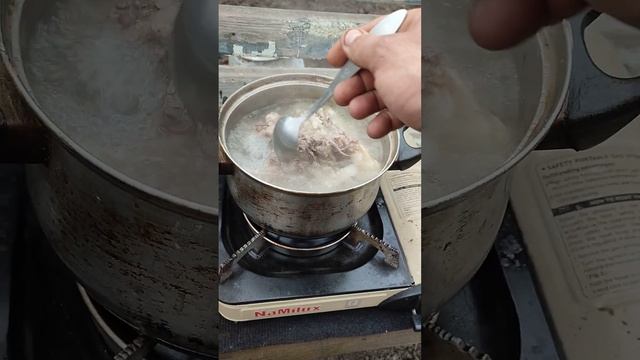 ГОТОВИМ Суп из Баранины - с Рисом на Даче