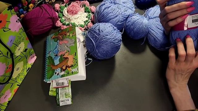 Рукодельный-VLOG: много подарков/пряжа/что вяжу крючком смотреть онлайн