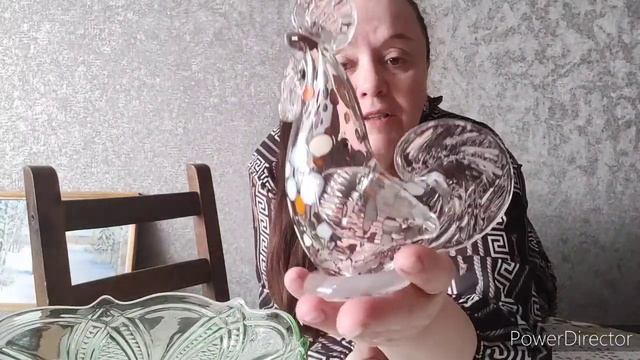 Был ли в нашей семье цветной хрусталь. Моя посуда из СССР. смотреть онлайн
