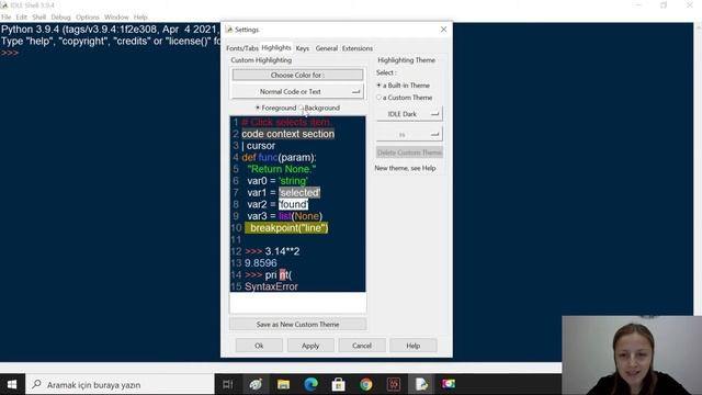 IDLE ile Python Ders 3: Etkileşimli Kabuk (Interactive Shell) смотреть онлайн