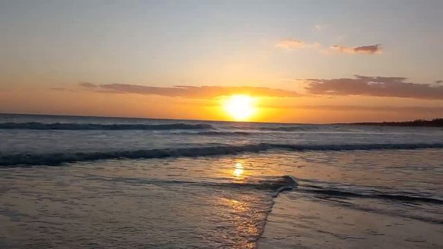 Atardecer en el mar de Cuchilla Alta...Costa de Oro...Uruguay...maravilloso... смотреть онлайн