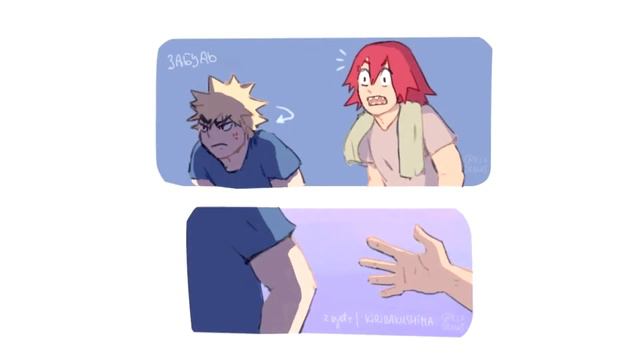Бакуго подкатывает к Киришиме | KiriBaku | Comix | Rus | +16 смотреть онлайн