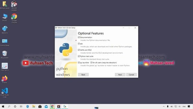How To Download And Install Python 3.8.3 On Windows 7, 8,10 | Muhsan Tech смотреть онлайн