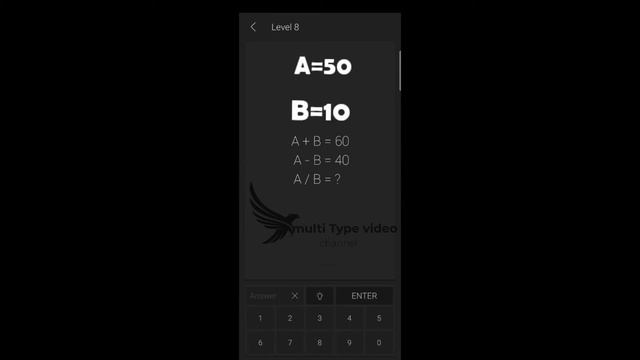Math riddles level 6;7;8;9&10 answers solution смотреть онлайн
