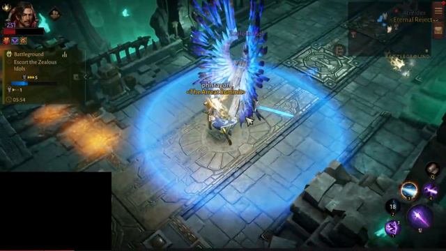 Diablo immortal wizard 1300 res doing BG's, MVP and top of leaderboard. good wizard build pvp смотреть онлайн