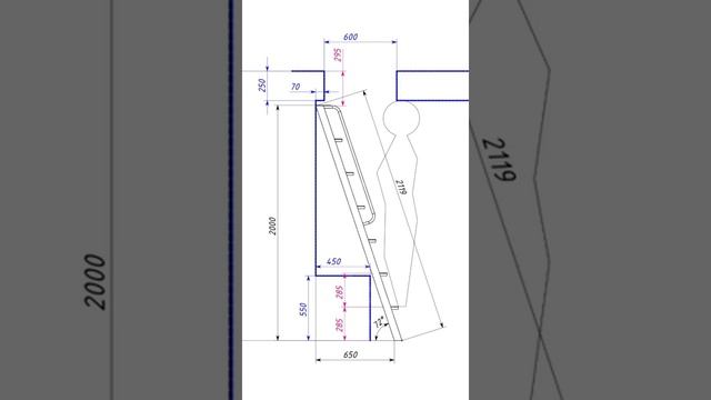 Лестница из нержавеющей стали с рифлеными ступенями и поручнем на заказ по размерам приставная смотреть онлайн