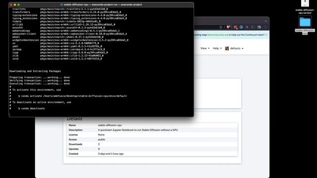 How to run Stable Diffusion on a CPU with Anaconda смотреть онлайн